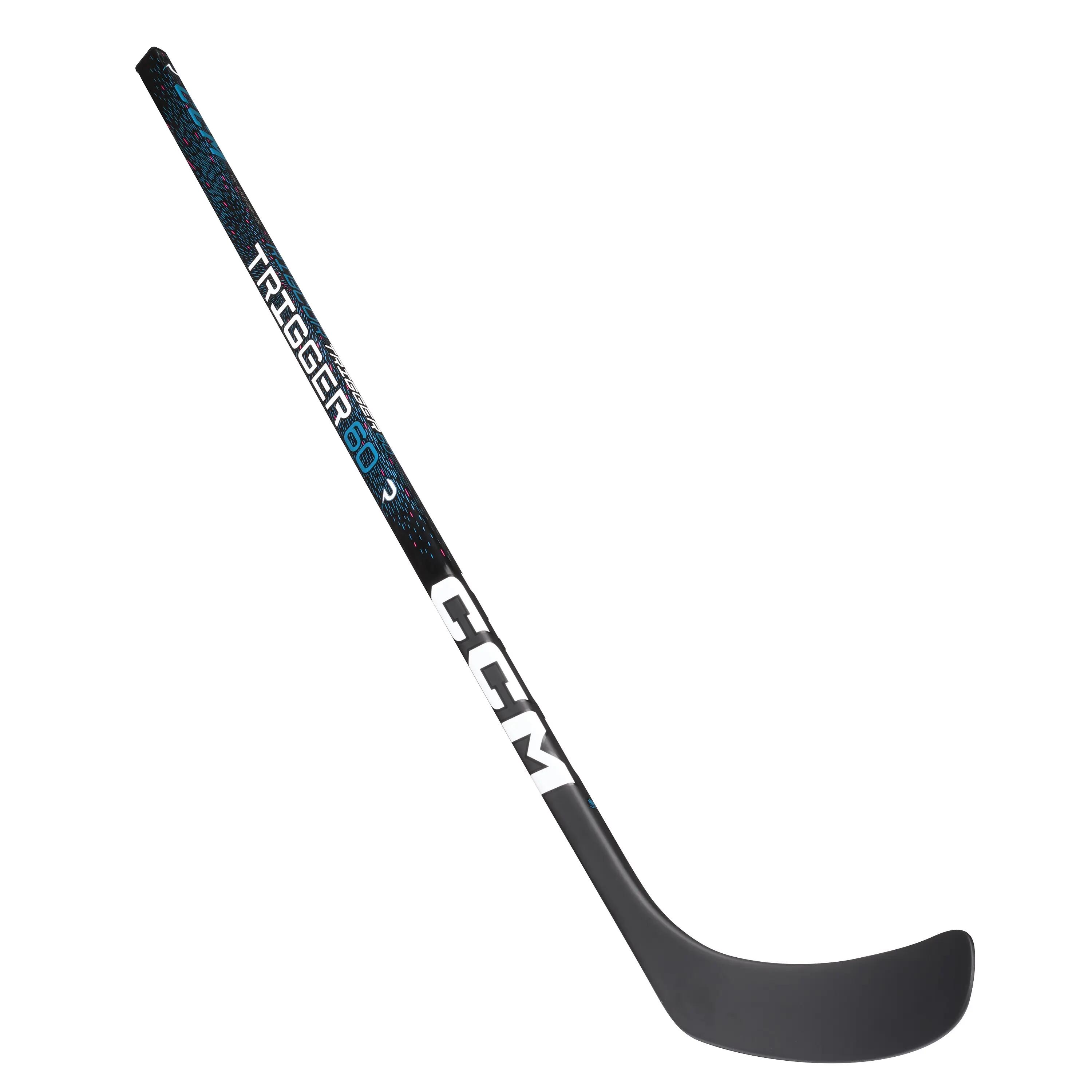 CCM Ribcor Trigger 60 Youth stick compósito de hóquei preto – L 6/8