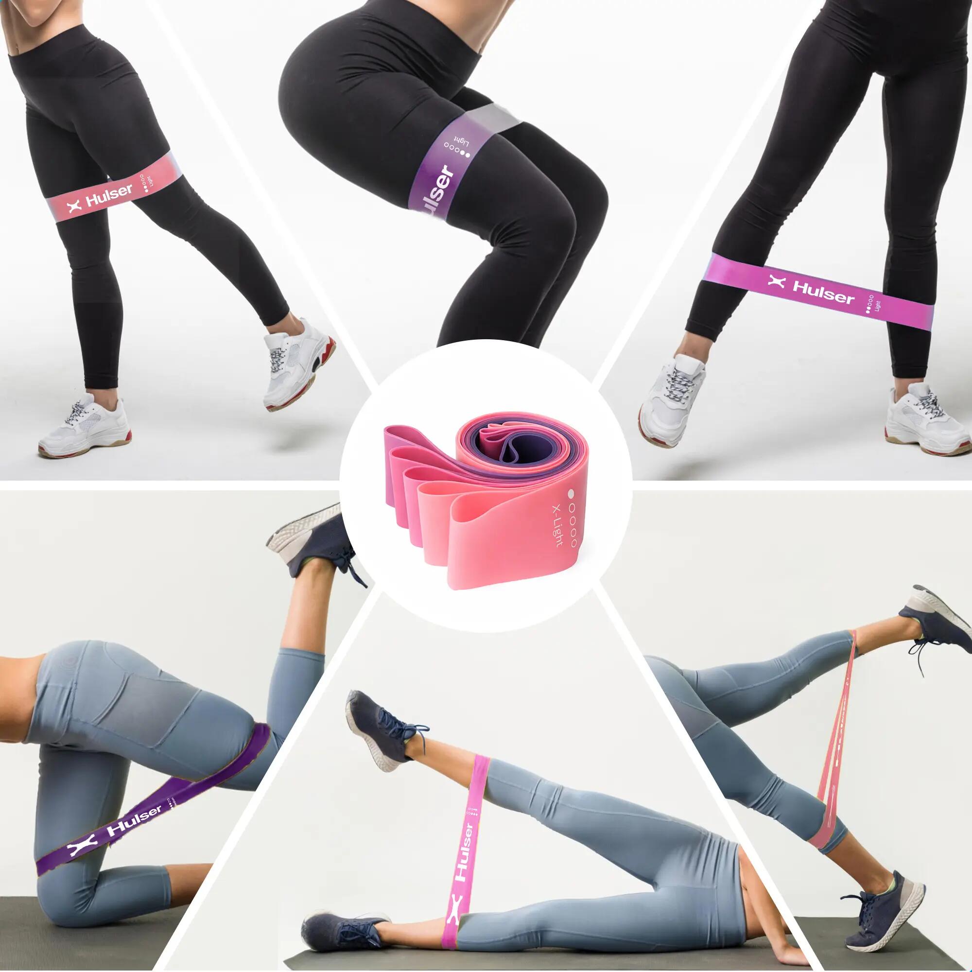 Mini-Widerstandsbänder Fitness 5-teilig 30 cm 2–18 kg 2/5