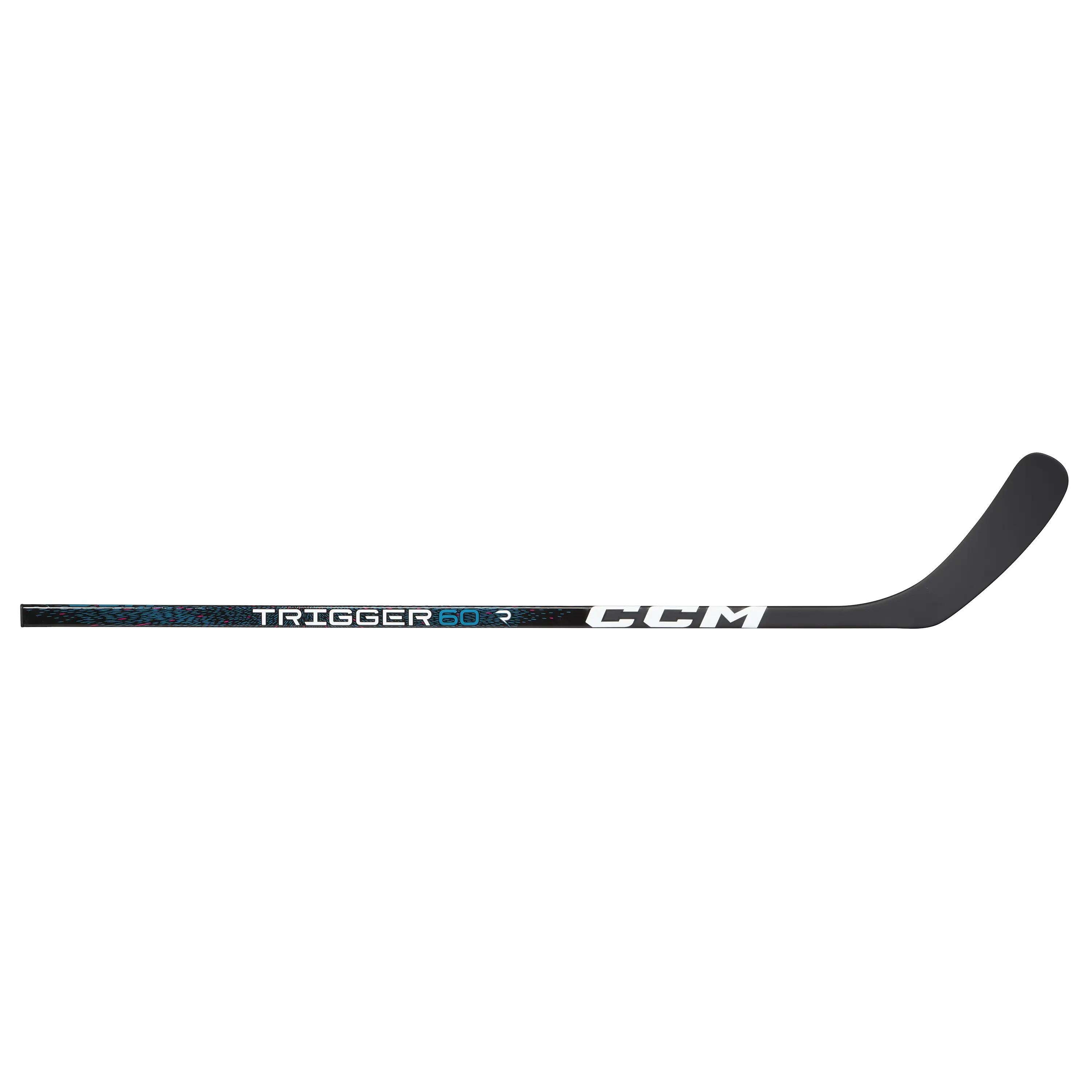 CCM Ribcor Trigger 60 Youth stick compósito de hóquei preto – L 3/8