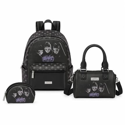 Lot K-Pop Demon Hunters Song: Mini-Sac à Dos, Sac et Porte-Monnaie Similicuir