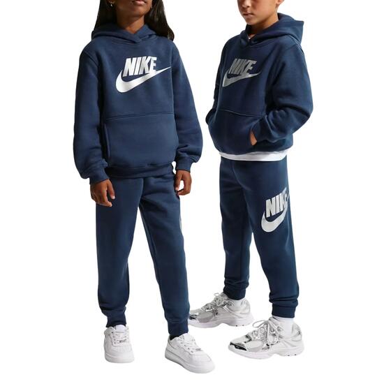 Nike - Kinder Trainingspak Capuchon Club Fleece, Blauw