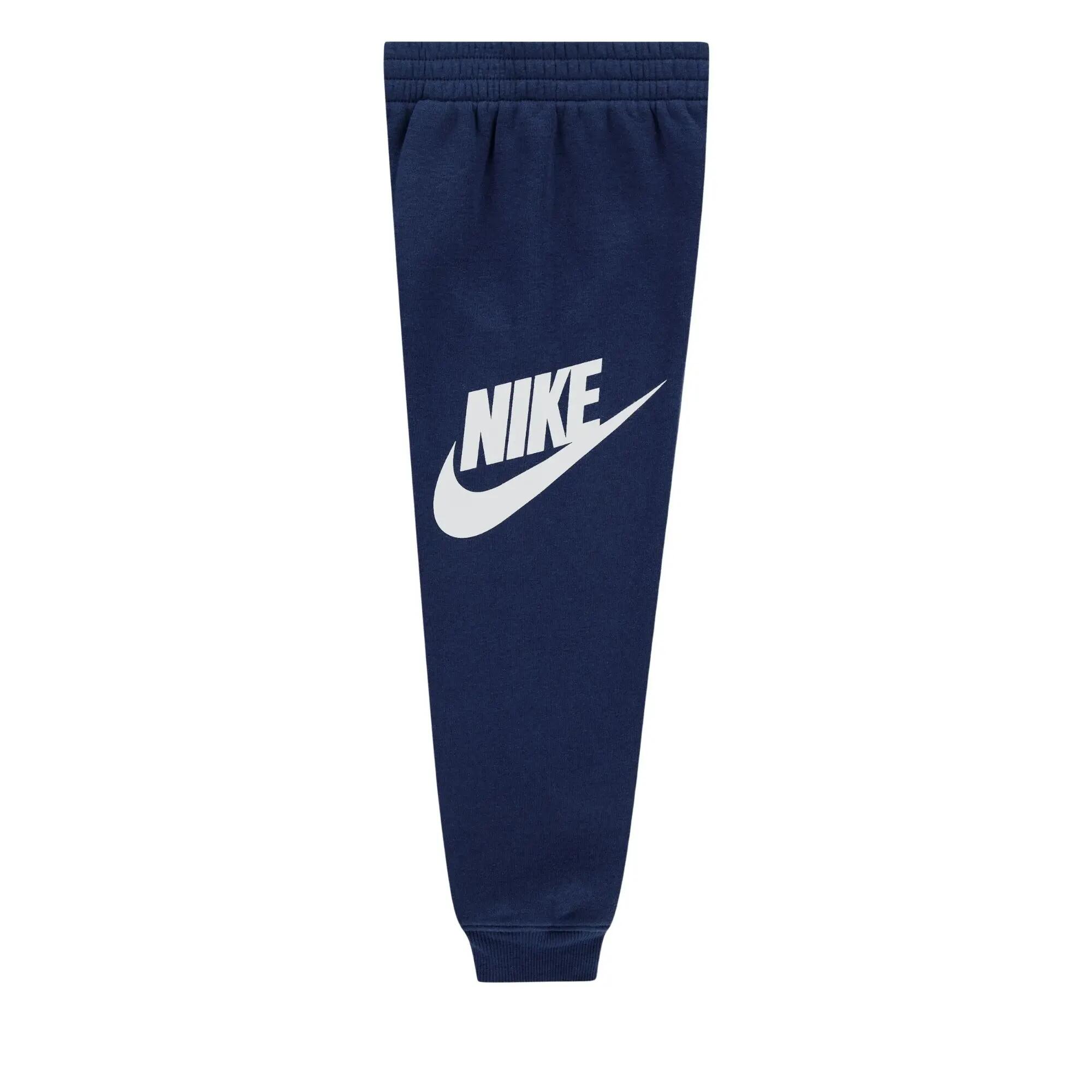 Nike - Kinder Trainingspak Capuchon Club Fleece, Blauw 5/5