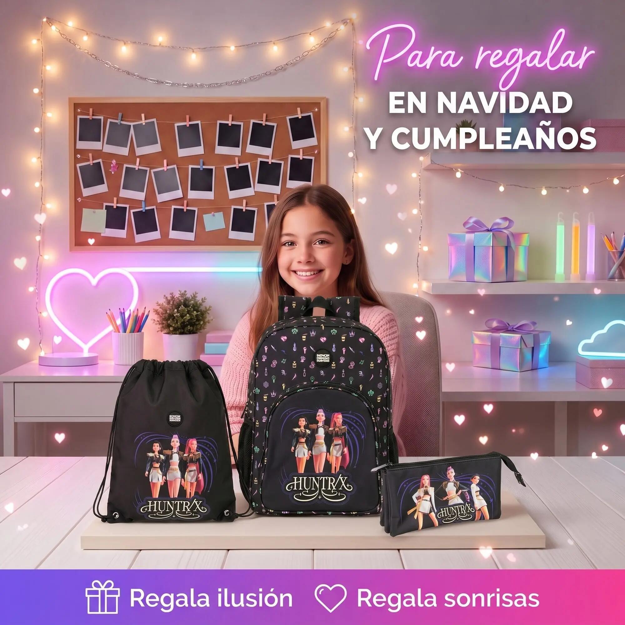 Set K-Pop Demon Hunters Sound: Zaino, Astuccio e Sacca Sport 4/6