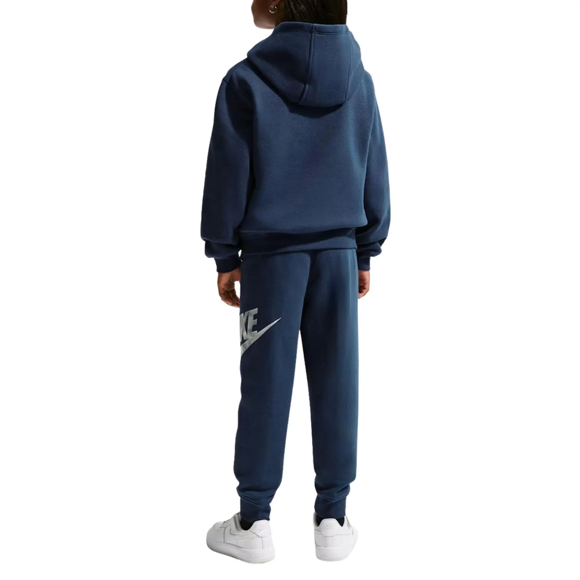 Nike - Kinder Trainingspak Capuchon Club Fleece, Blauw 2/5