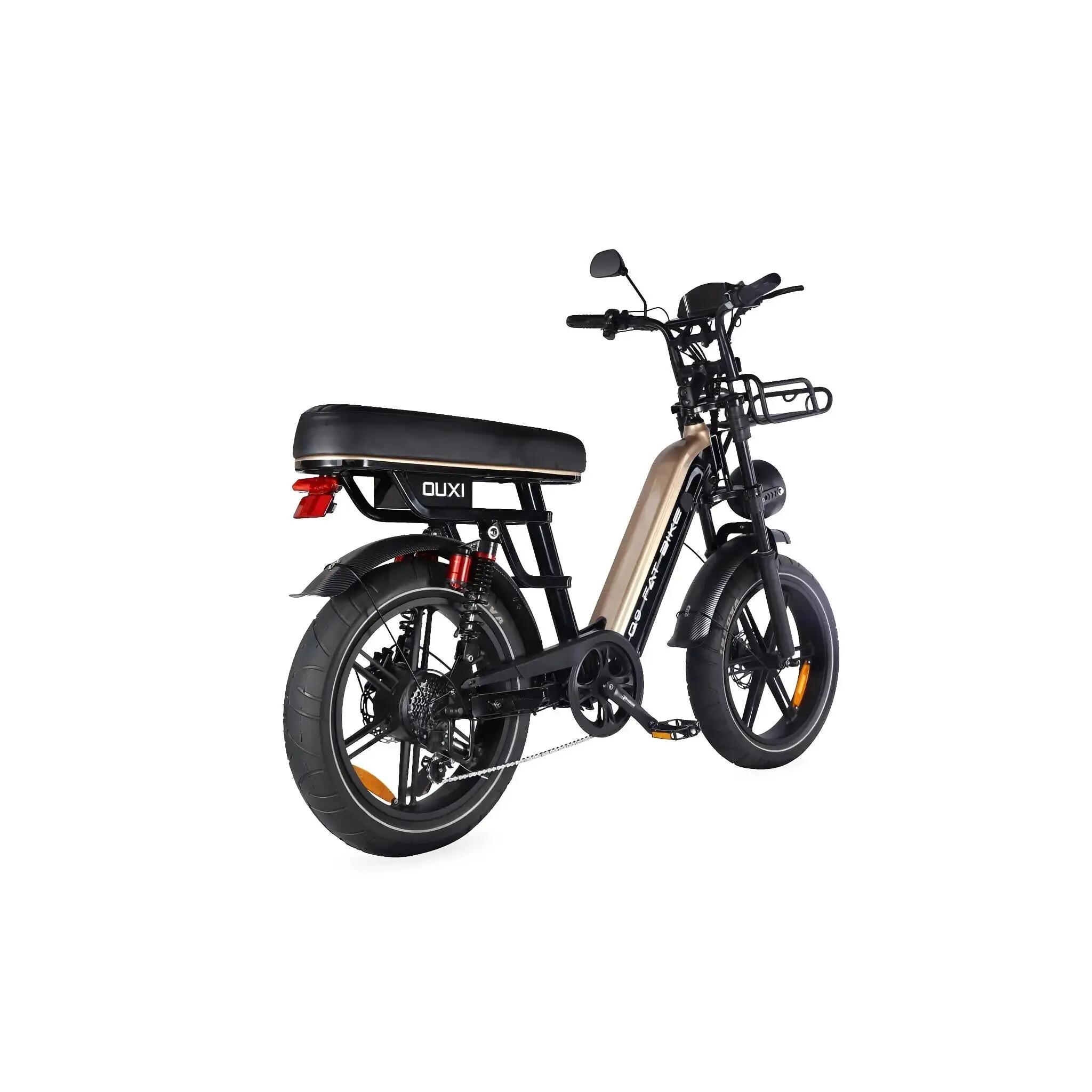 Ouxi Q9 Fatbike - Zwart 5/5