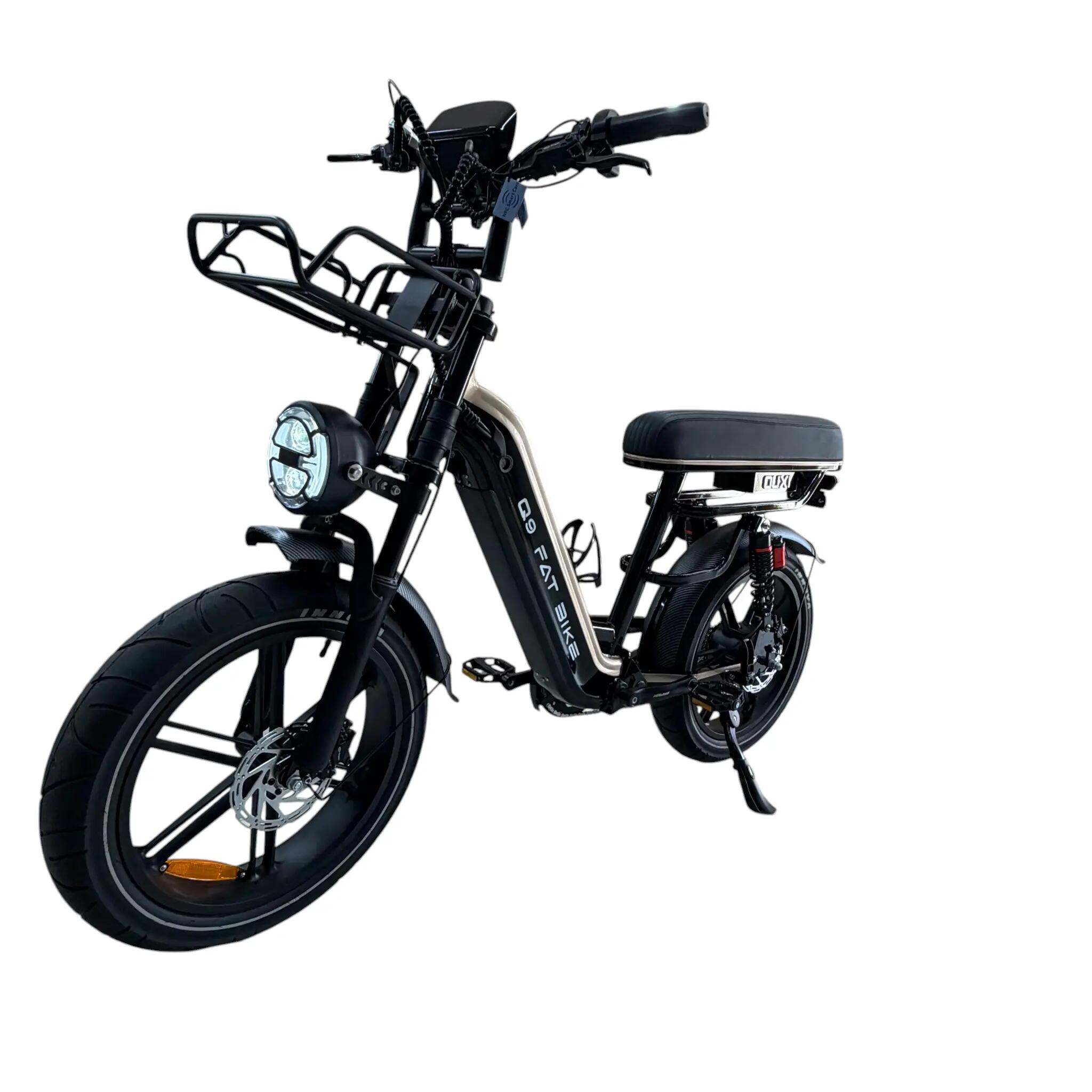 Ouxi Q9 Fatbike - Zwart 4/5