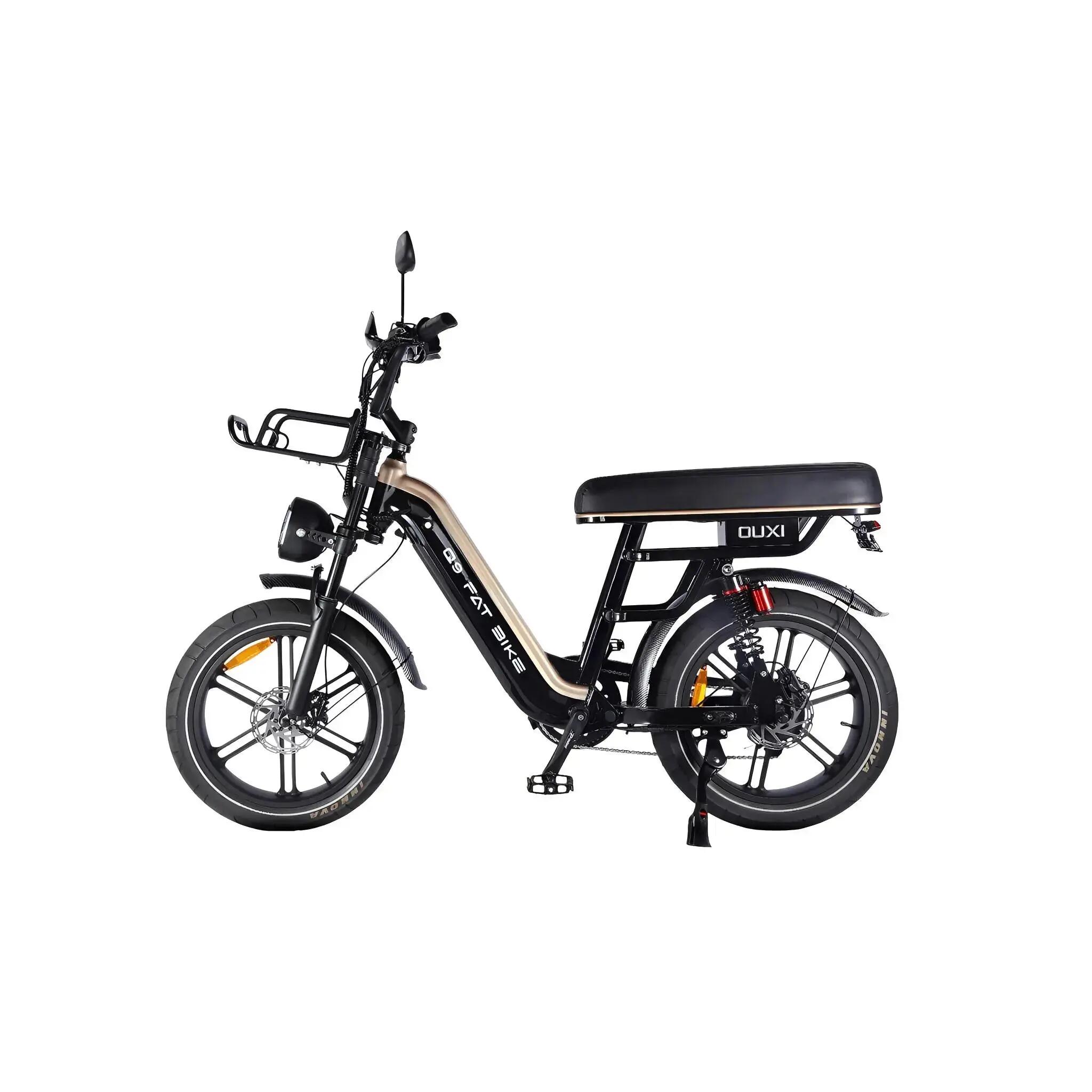 Ouxi Q9 Fatbike - Zwart 2/5