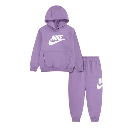 Nike - Babymeisjes Trainingspak Capuchon Club Fleece, Paars