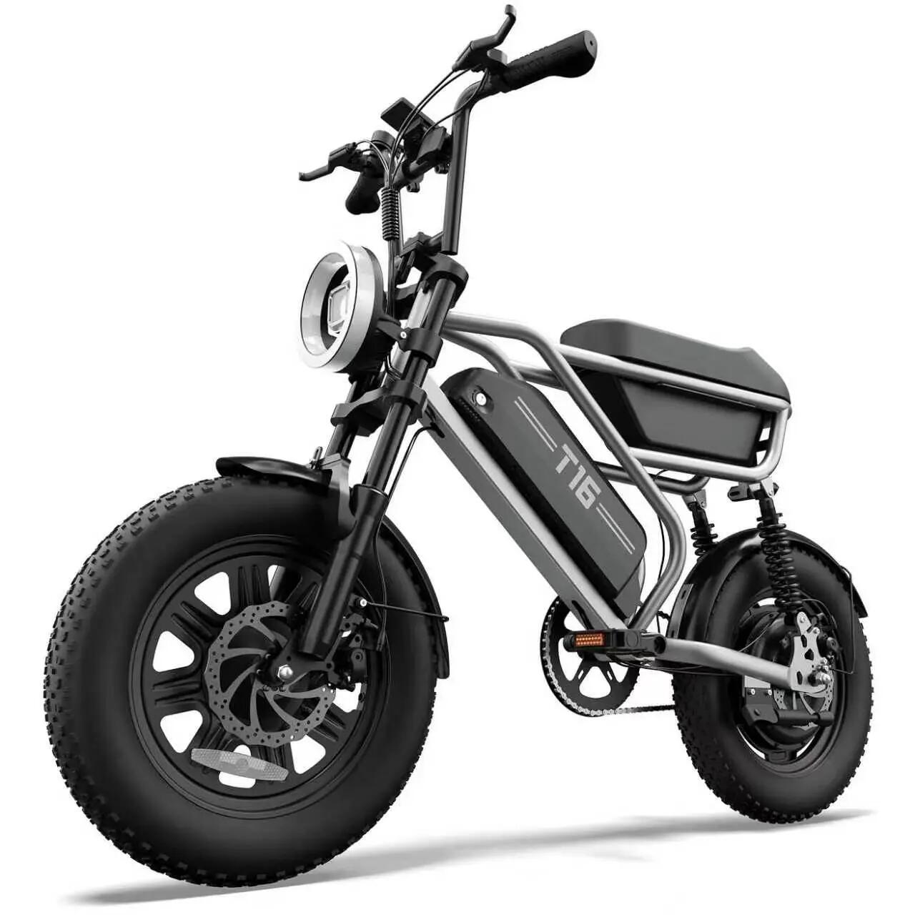 Adult E-Bike URLIFE T16 16" All-Terrain Tires 5/15