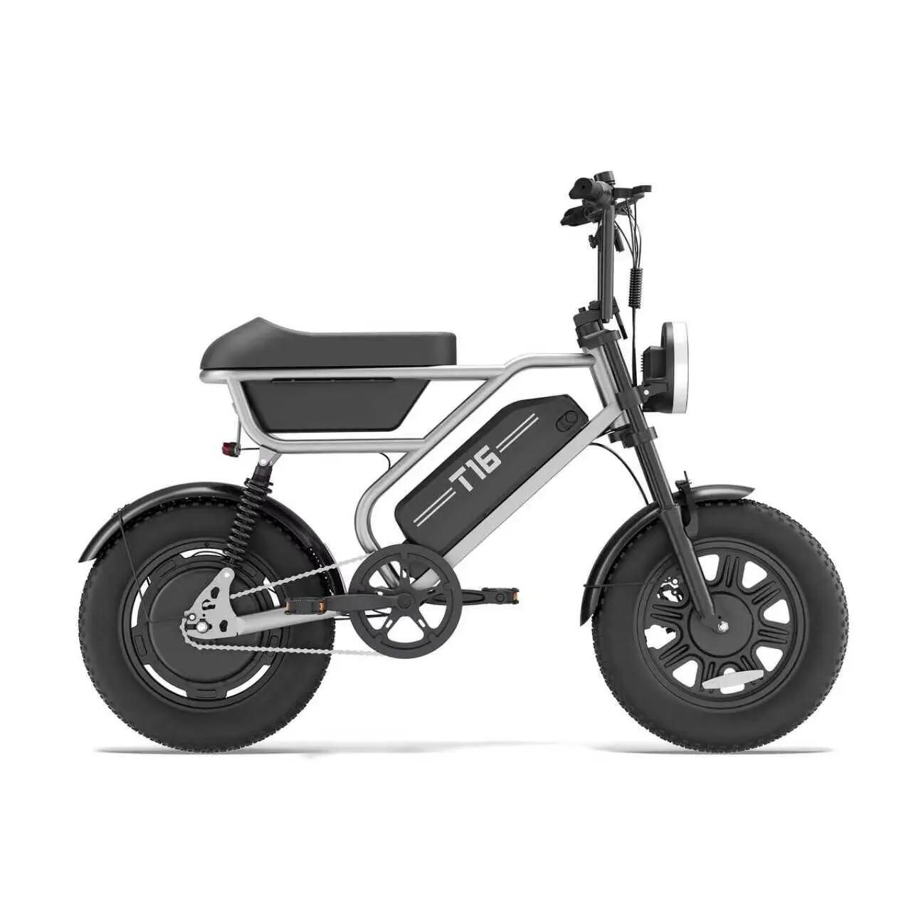 Adult E-Bike URLIFE T16 16" All-Terrain Tires 3/15
