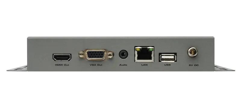 Leitor de sinalização digital - Ethernet - VGA e HDMI - 1080p 3/4