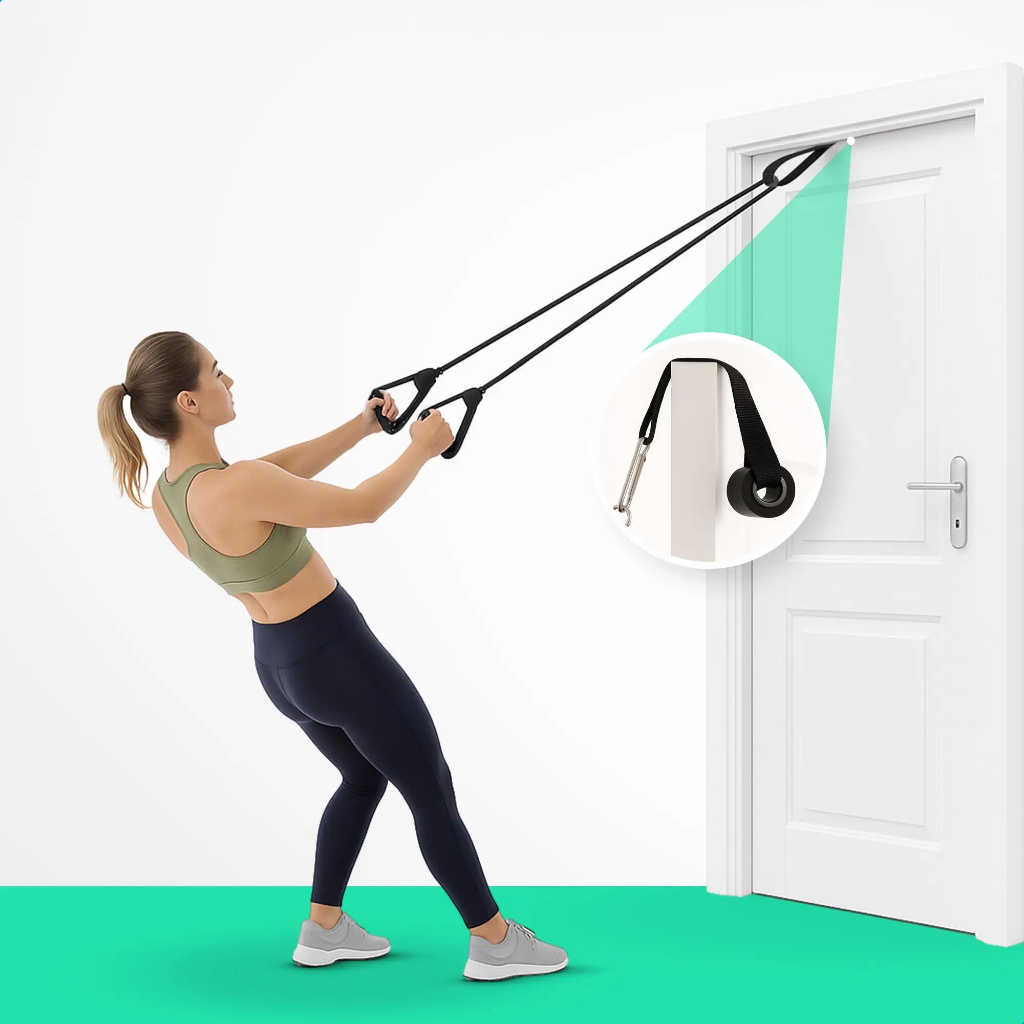 Fitness stepper 11 standen + weerstandsbanden tubes 4–23 kg 3/9