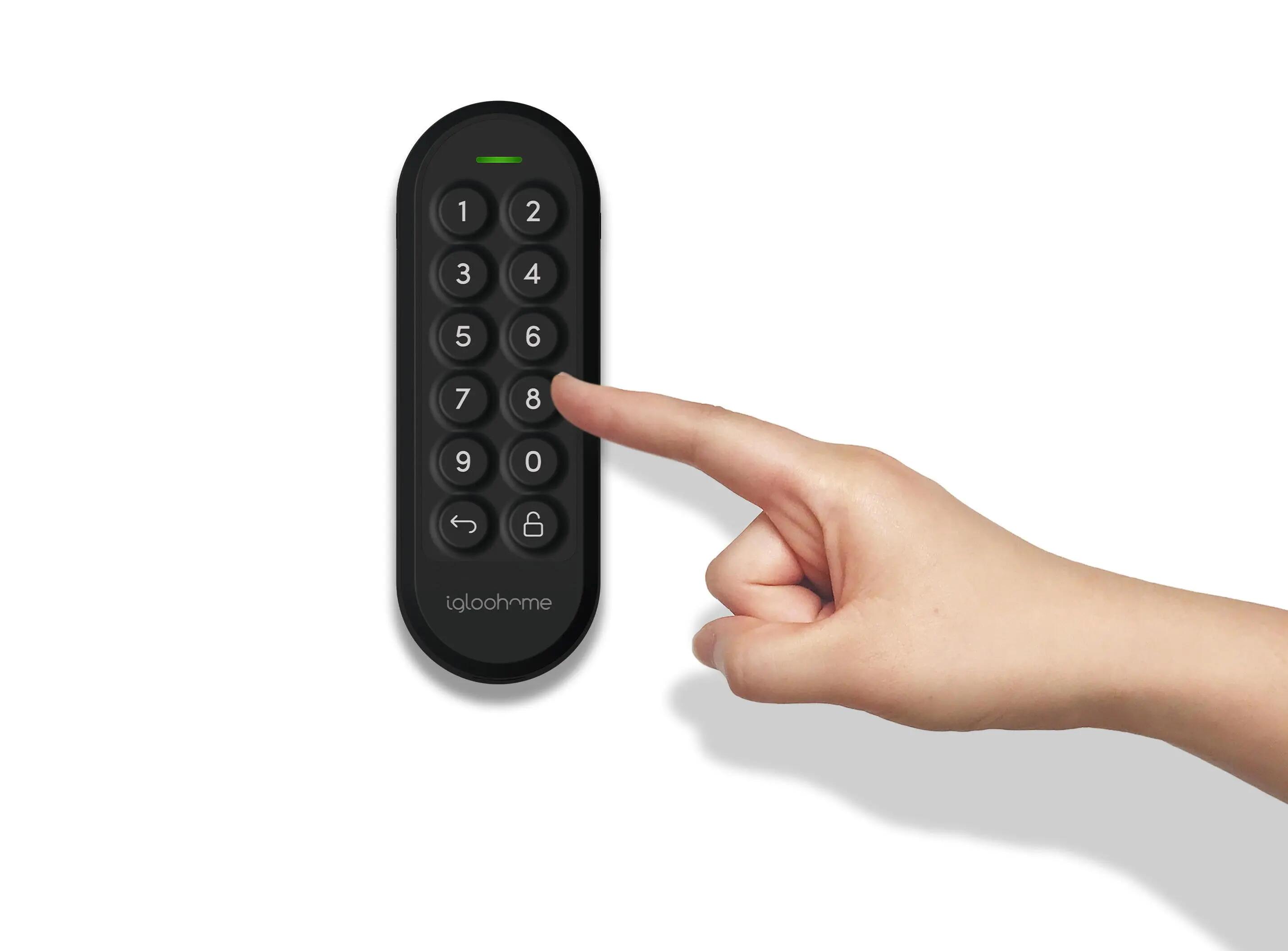 Teclado igloohome bluetooth v5 - preto 4/6