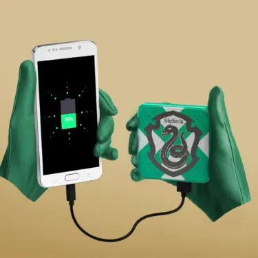 Power bank - 4000 mAh - tribe layer - harry potter slytherin - verde 8/9