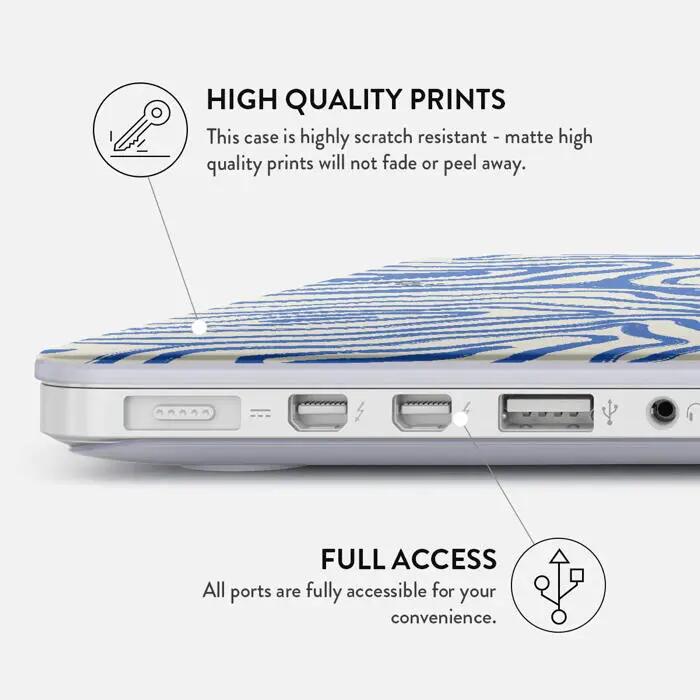 Capa rígida - MacBook Pro 14 - Seven Seas - azul 4/4