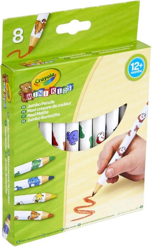 Lápis de colorir maxi Crayola Mini Kids, 8 unidades 4/10