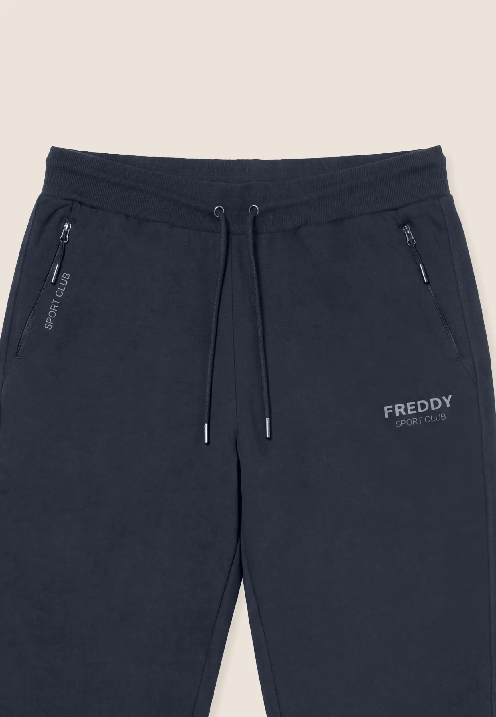 Pantalón de hombre de felpa con puño y bolsillos con cremallera 3/3