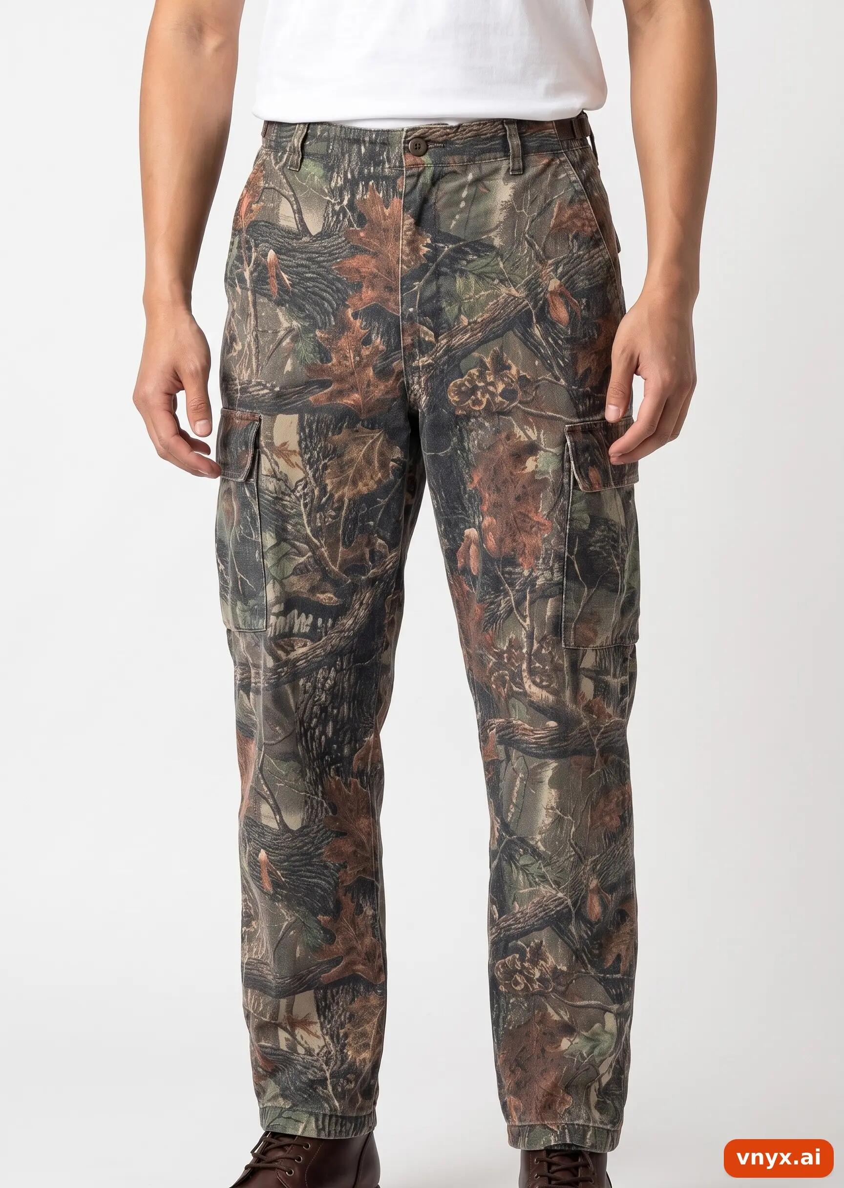 Second Life - Vintage Cabela's Camouflage Trousers Men 36 REG 5/5