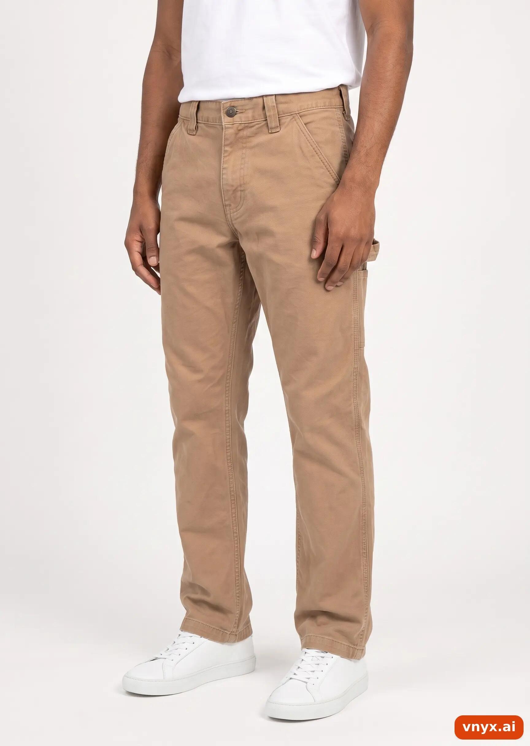 Second Life - Vintage Carhartt Dark Khaki Chinos Men 32 30 1/5