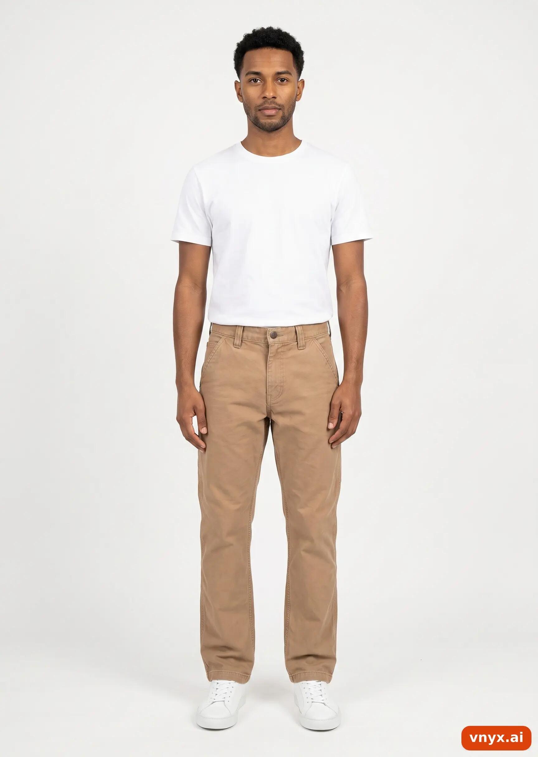 Second Life - Vintage Carhartt Dark Khaki Chinos Men 32 30 3/5