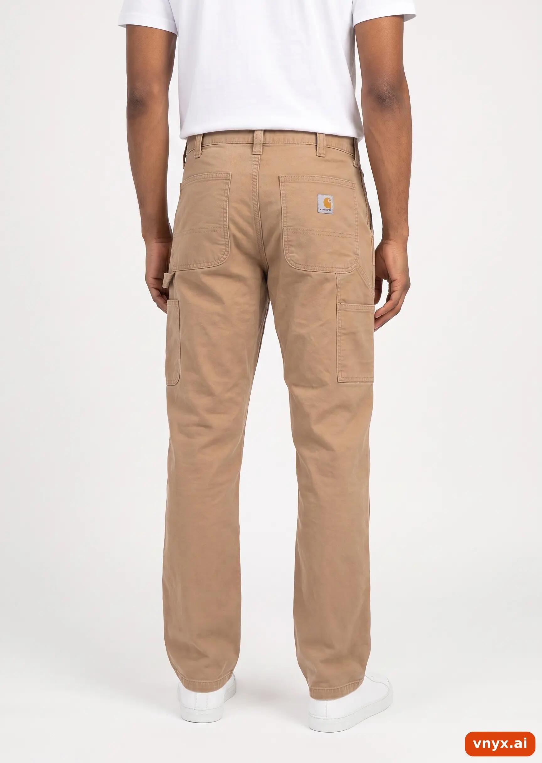 Second Life - Vintage Carhartt Dark Khaki Chinos Men 32 30 2/5
