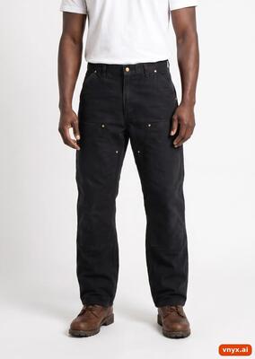 Second life - vintage carhartt black trousers men 30 31