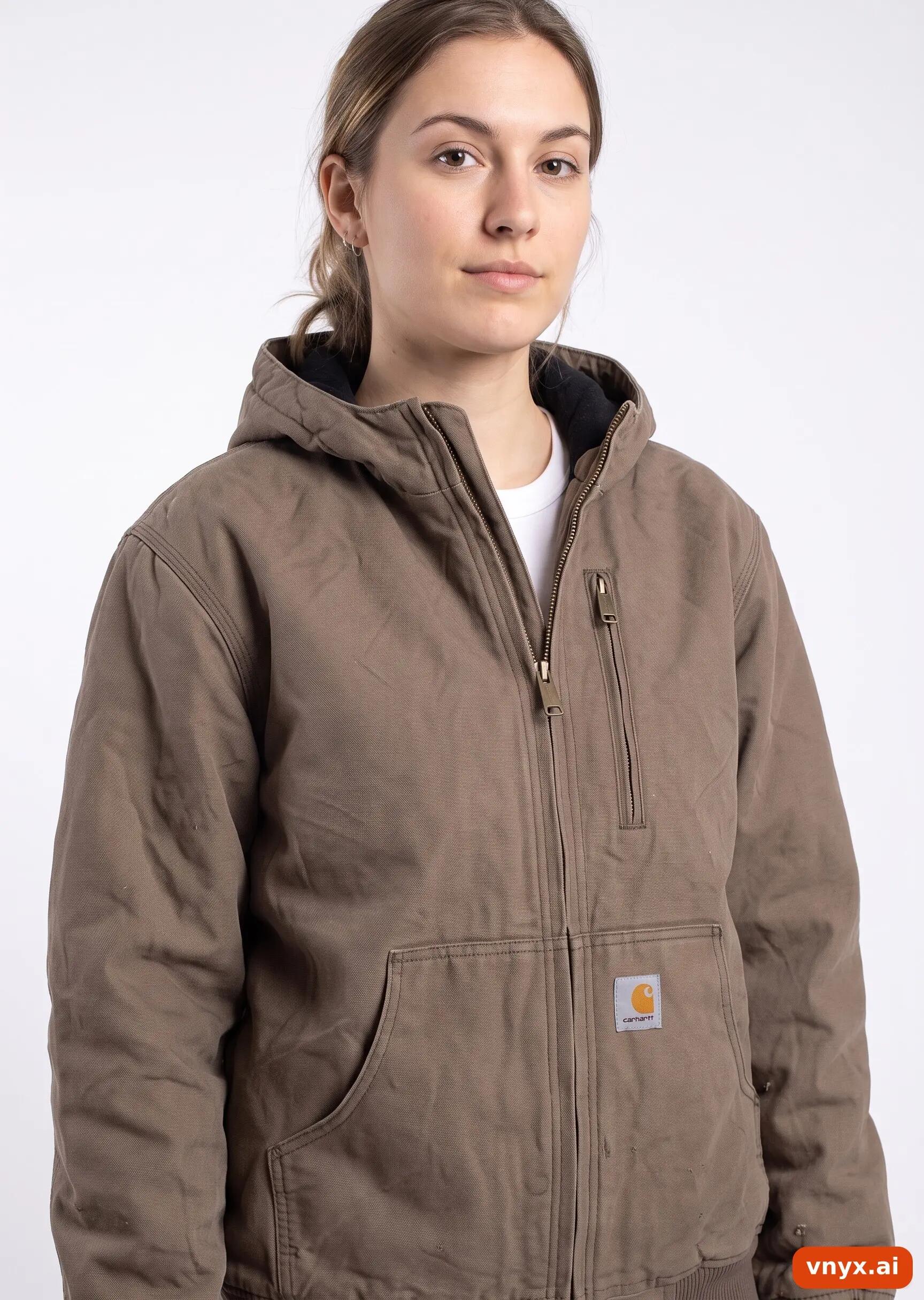 Second Life - Vintage Carhartt Rich Brown Outdoor Jacket Women S 5/5