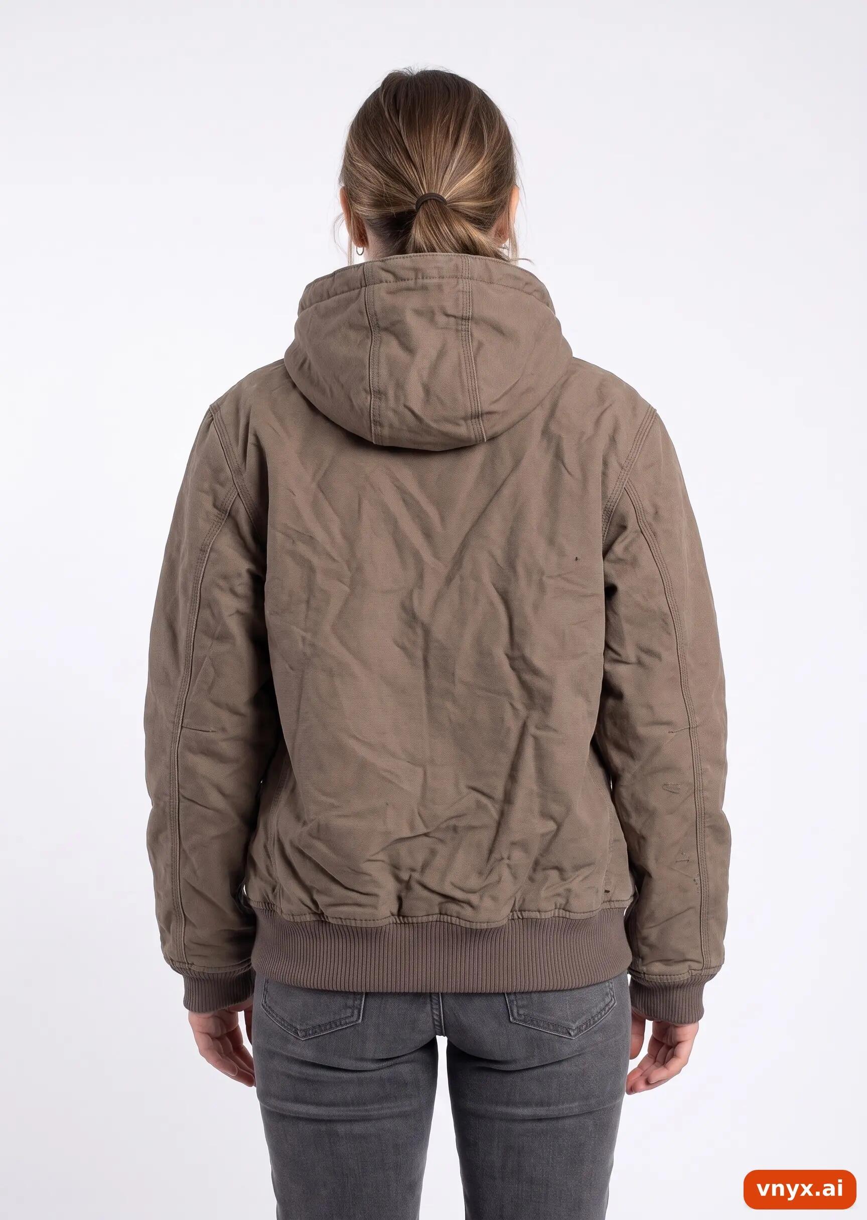 Second Life - Vintage Carhartt Rich Brown Outdoor Jacket Women S 2/5