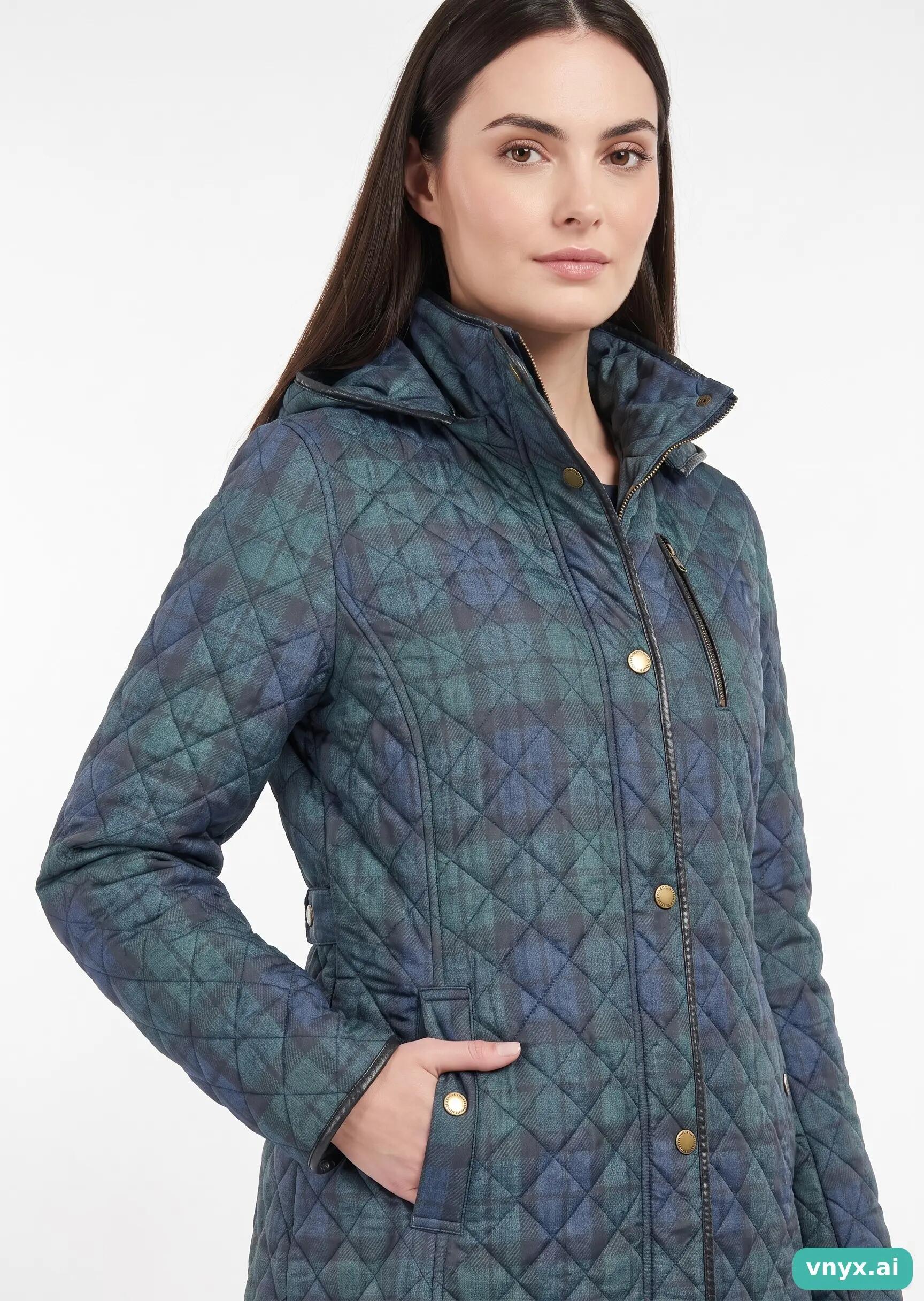 Second Life - Lauren Ralph Lauren Long Coat in Dark Green size M 5/5