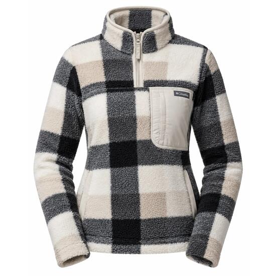 Pullover weich wärmend Damen - West Bend 1/4 Zip II
