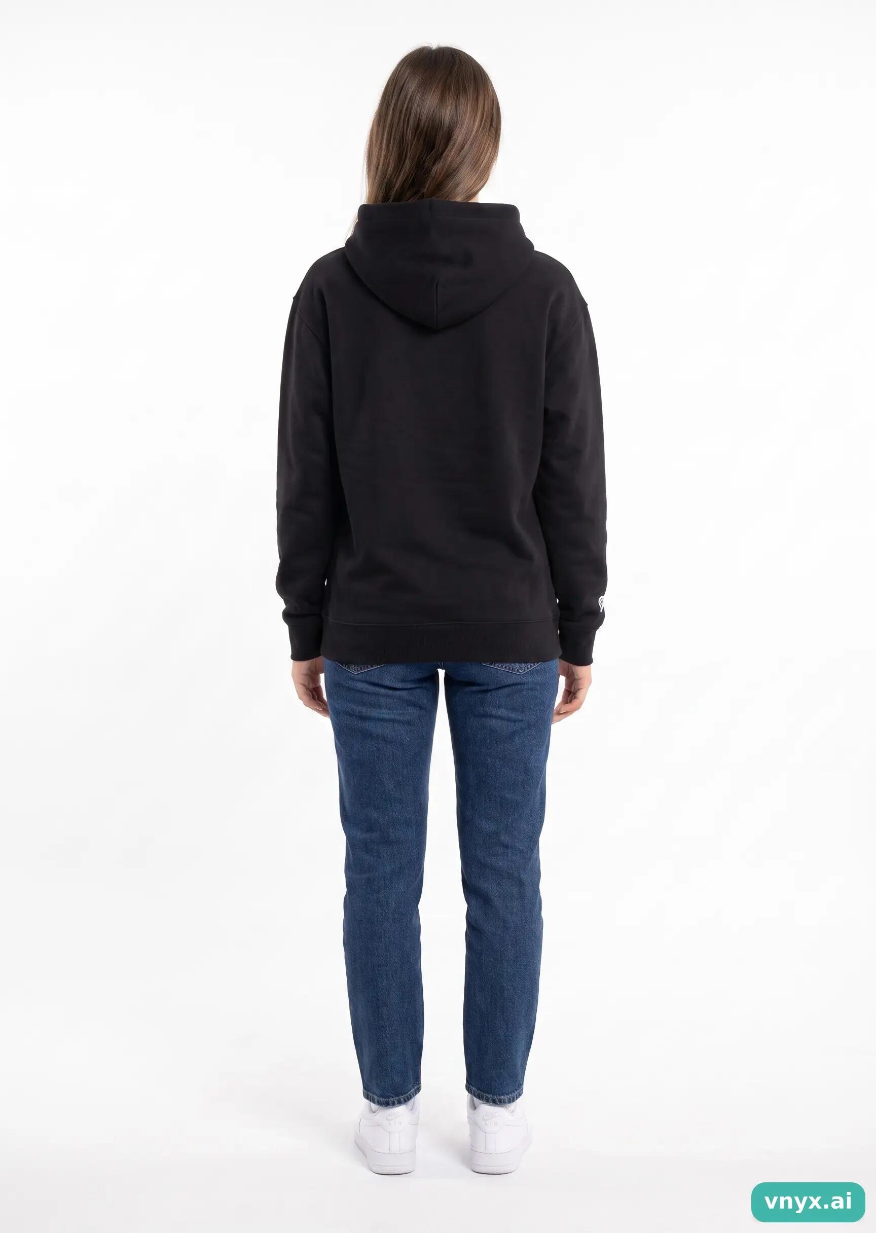Second Life - Vintage Mitchell & Ness Black Hoodie Women L 4/5
