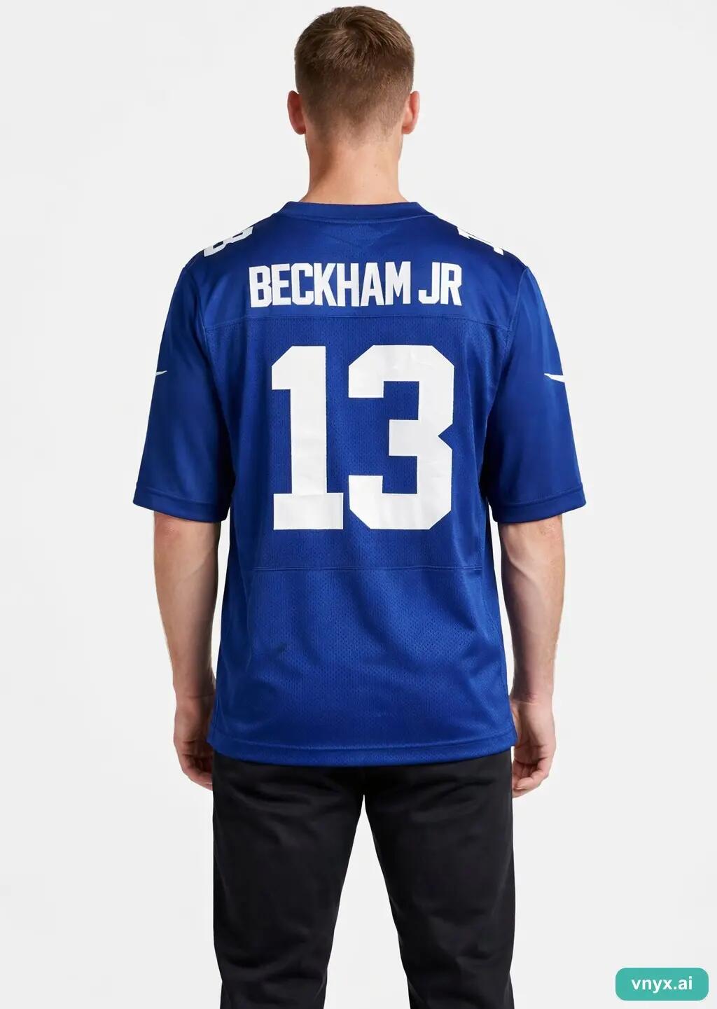 Second Life - Regular Nike Jersey in Blue size 48 Sports T-shirt 2/5