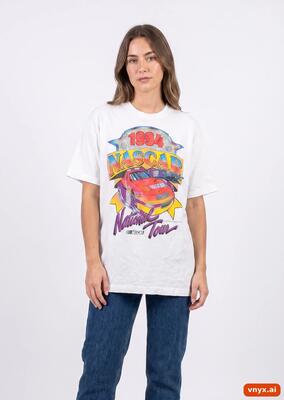 Second life - vintage fruit of the loom classic white t-shirt women xl