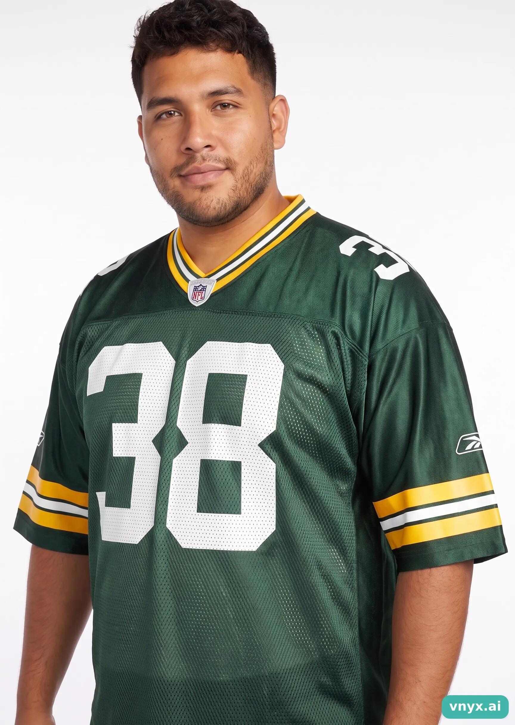 Second Life - Regular NFL Jersey in Green size XL Sports T-shirt 5/5