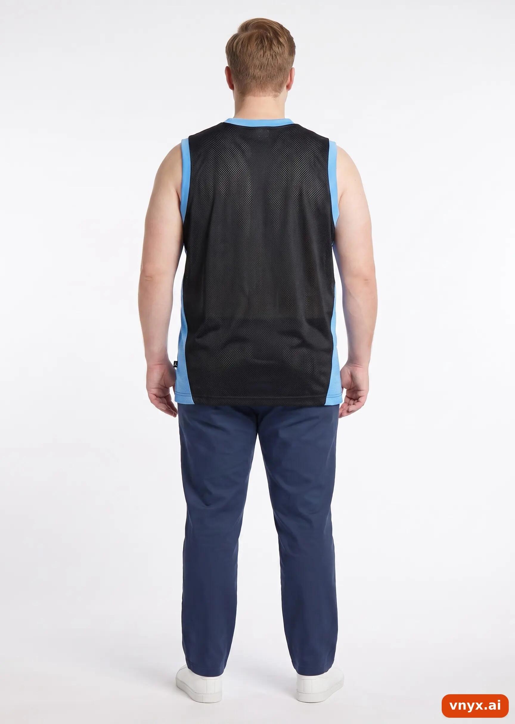 Second Life - Vintage Air Jordan Dark Blue Tank Top Men XXL 4/5