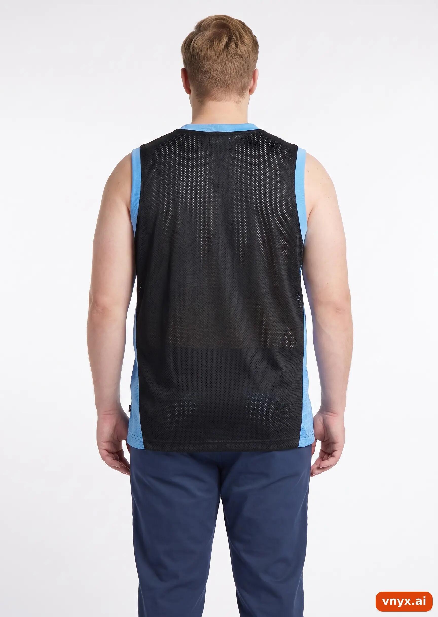 Second Life - Vintage Air Jordan Dark Blue Tank Top Men XXL 2/5