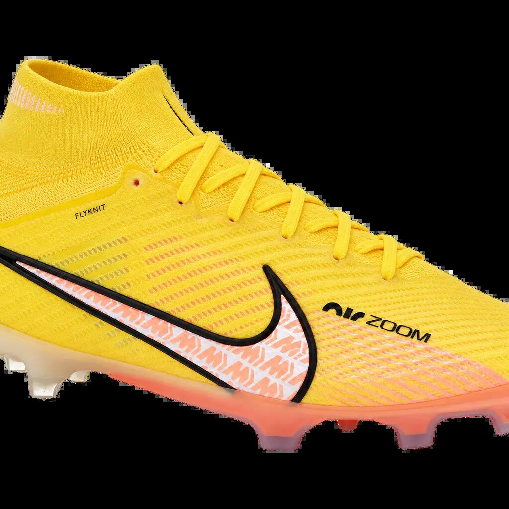 Pánske - futbalové kopačky - Nike Zoom Mercurial Superfly 9 Elite FG - biele