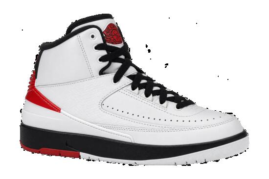 Femme - Baskets - Jordan 2 Retro OG - Blanc/Rouge/Noir