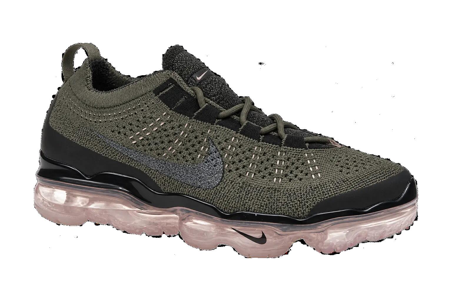 Pánske Flyknit tenisky VaporMax 2023 - olivová/ružová 1/1