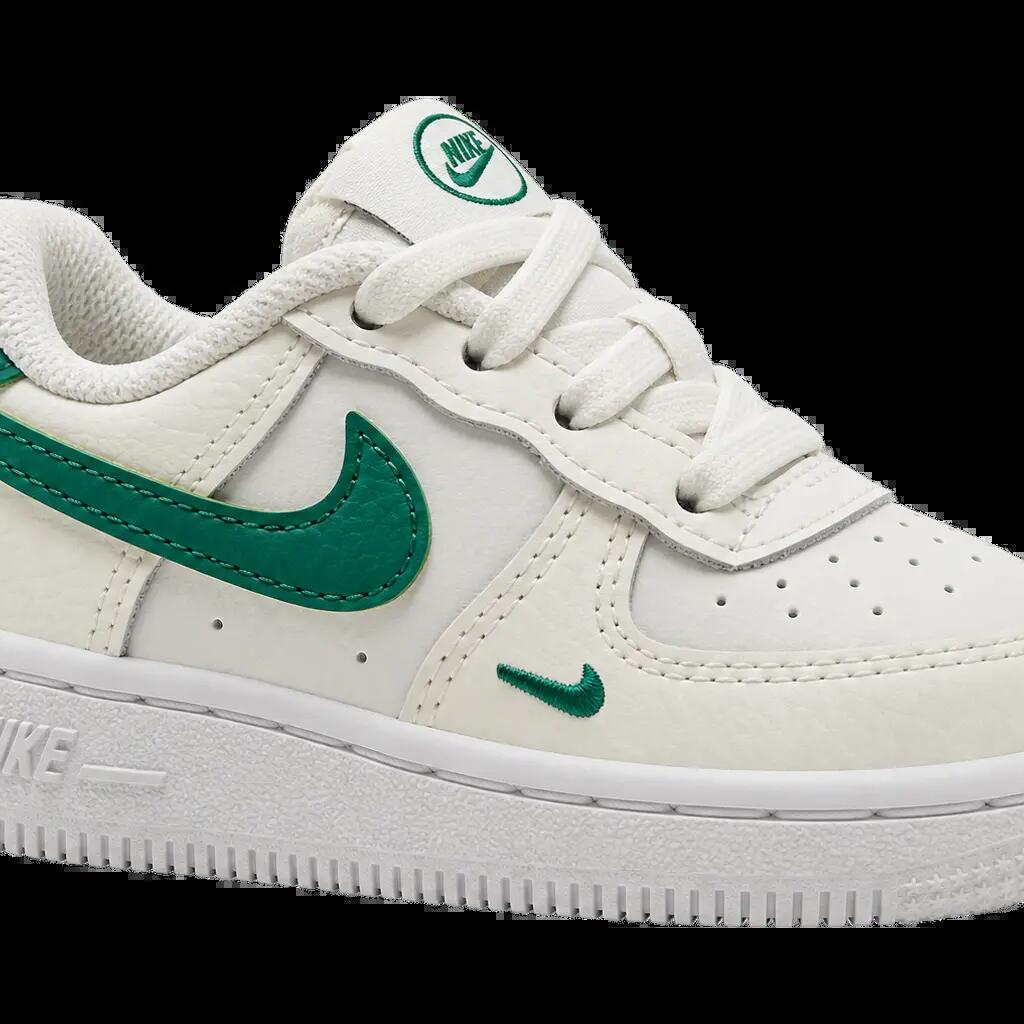 Detské tenisky - nízky strih - Nike Force 1 Low SE TD - krémovo-malachitová