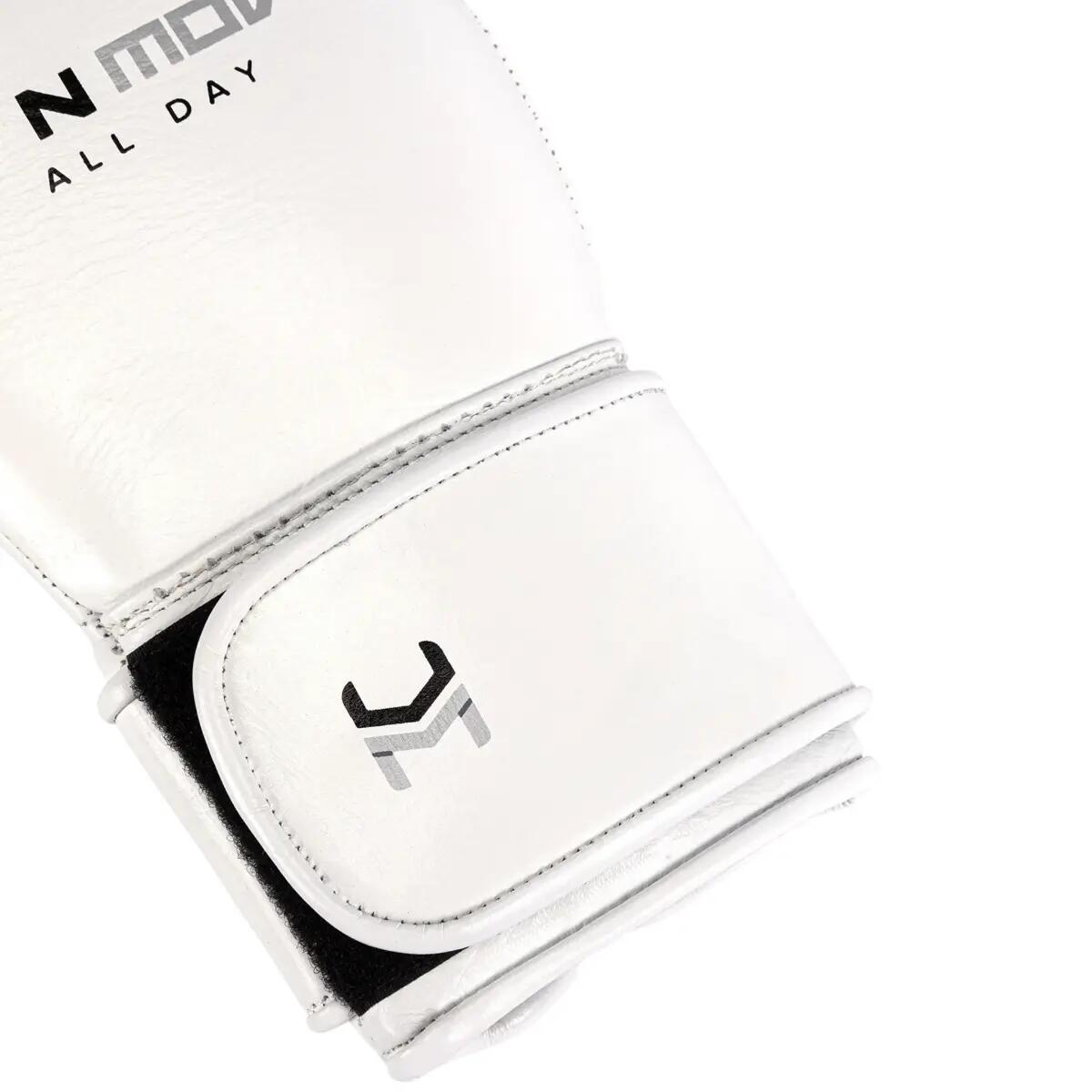 Guantoni Boxe HitnMove Bianco/Nero 12oz 12/12