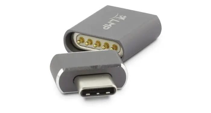 Adaptador magnético USB-C - LMP - cinzento espacial 3/3