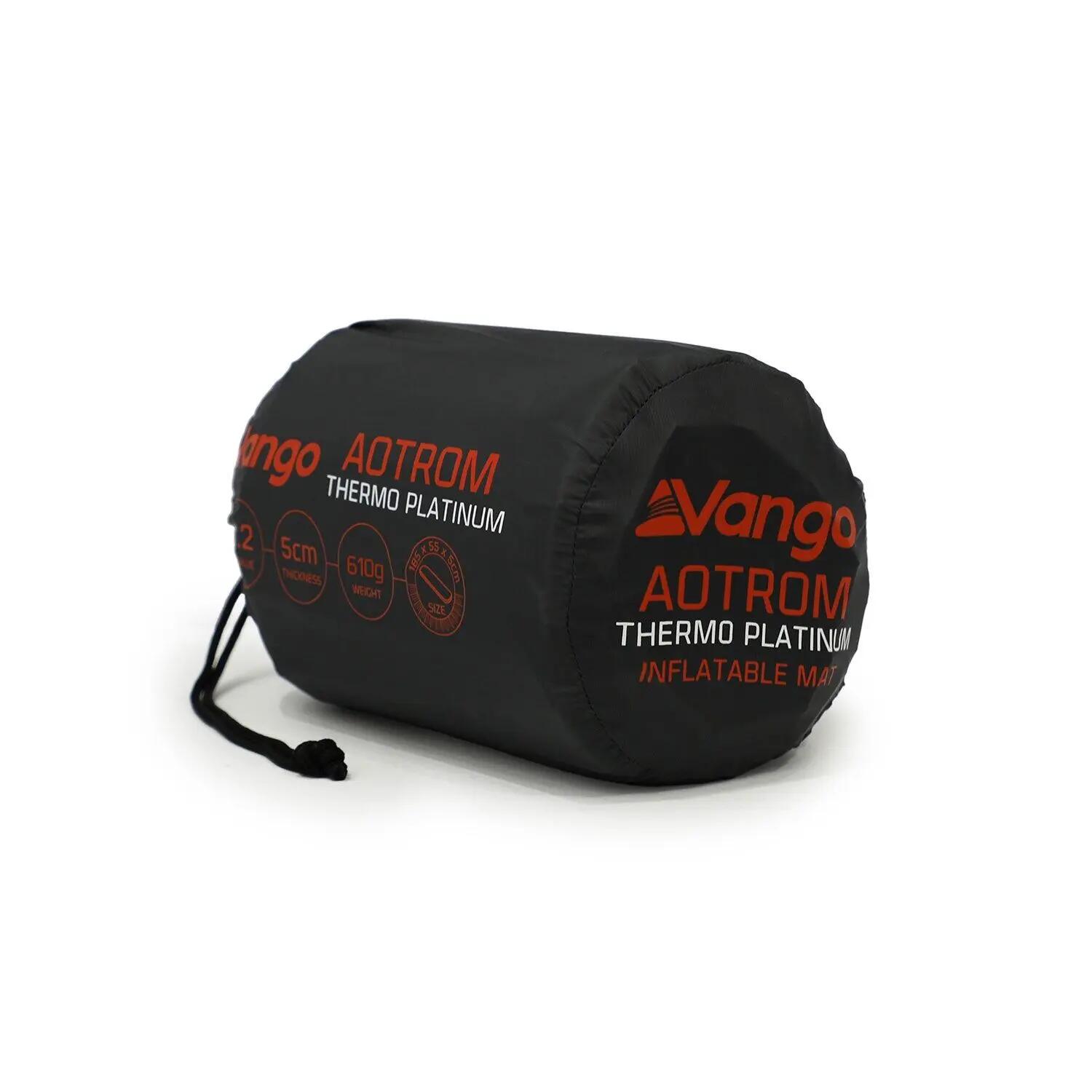 Trekkingslaapmat Aotrom Thermo Platinum luchtbed Campingmat 0,56 kg 12/13
