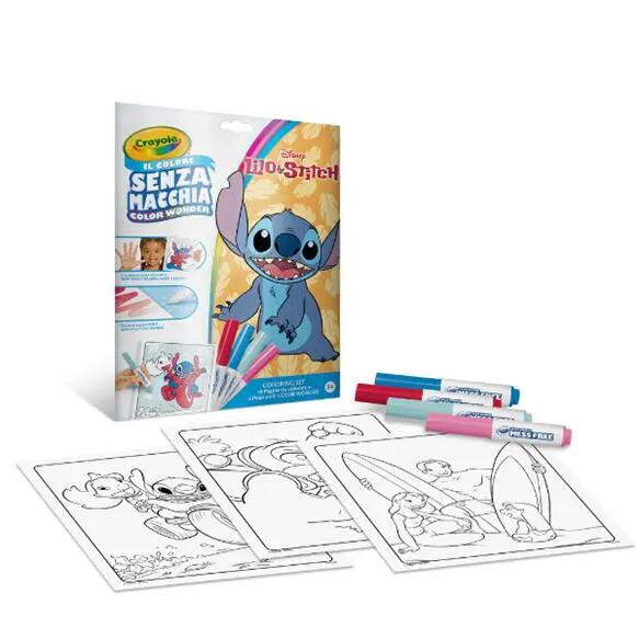 Conjunto de colorir Color Wonder Lilo & Stitch 3/3