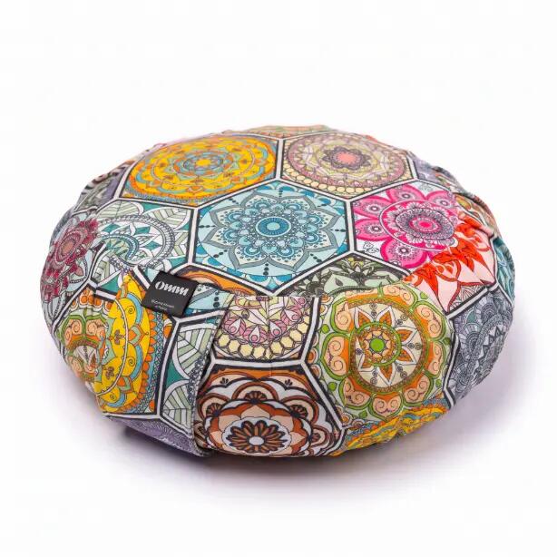 Set cuscino e rullo per meditazione Soft Balance di OMM YOGA 3/6
