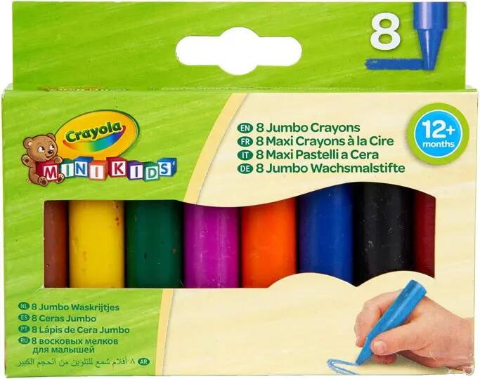 Lápis de cera maxi - 8 unidades - Crayola Mini Kids 2/6