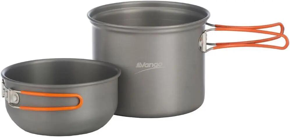 Vango Hard Anodised 1 Person Cook Kit 1Size Grey 2/4