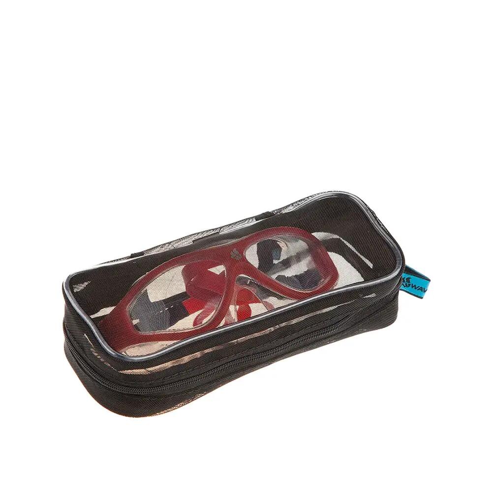 Maschera per nuoto Mad Wave Flame Trasparente 3/4