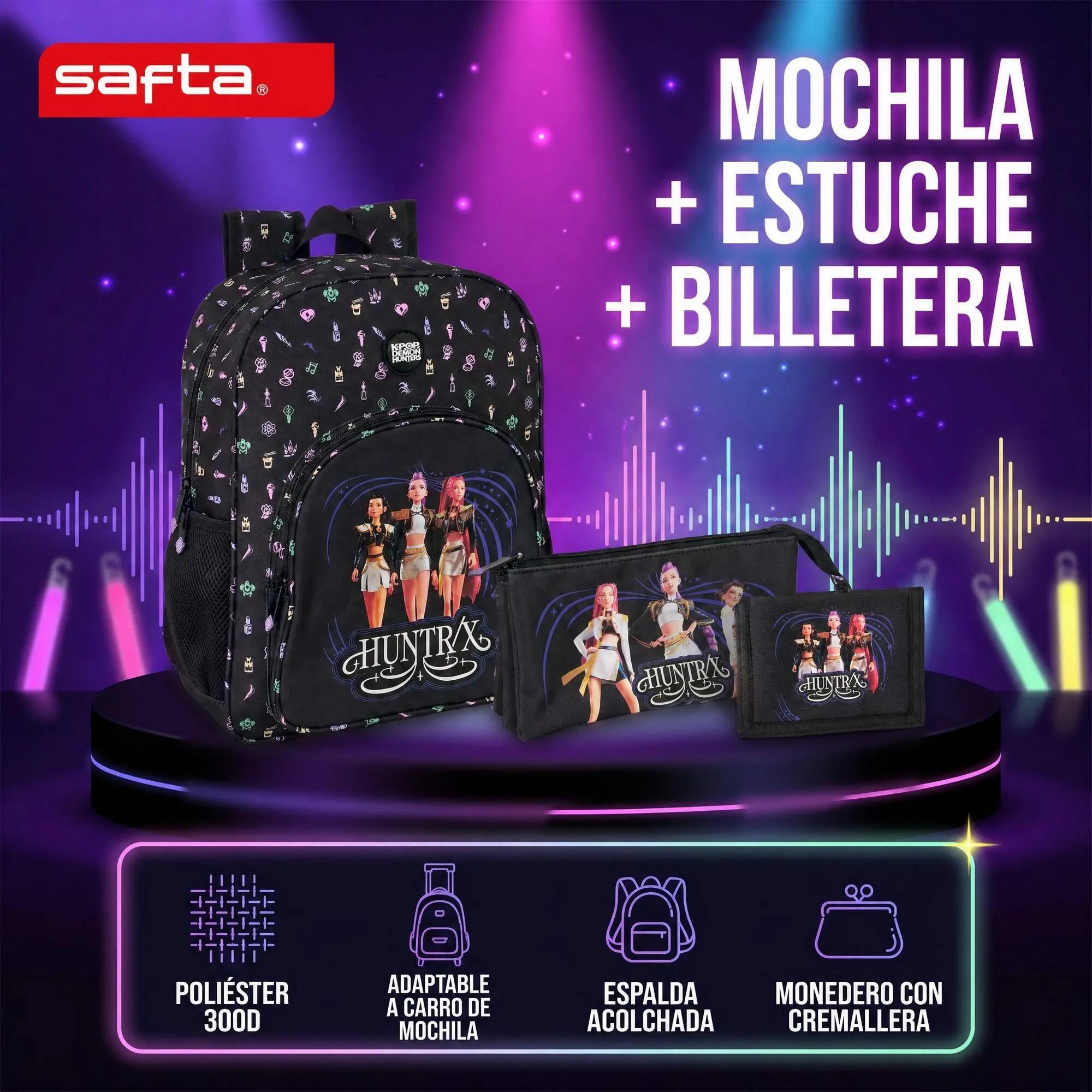 Set K-Pop Demon Hunters Sound: Zaino, Astuccio e Portafoglio 3/6