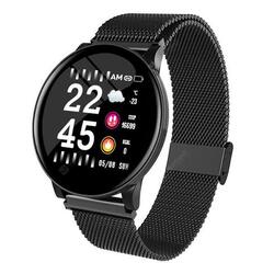 Smartwatch W8, Frequência Cardíaca Preto